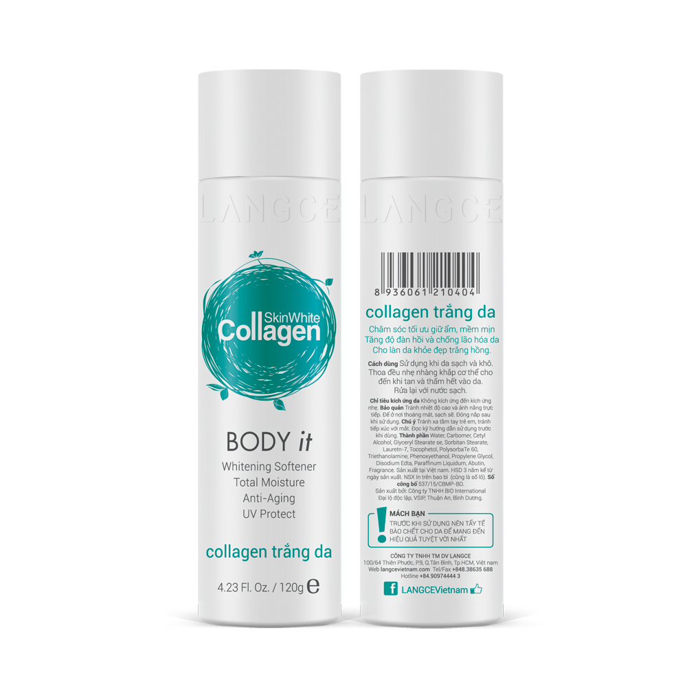 COLLAGEN DƯỠNG TRẮNG, GIỮ ẨM, CHỐNG LÃO HÓA TOÀN THÂN