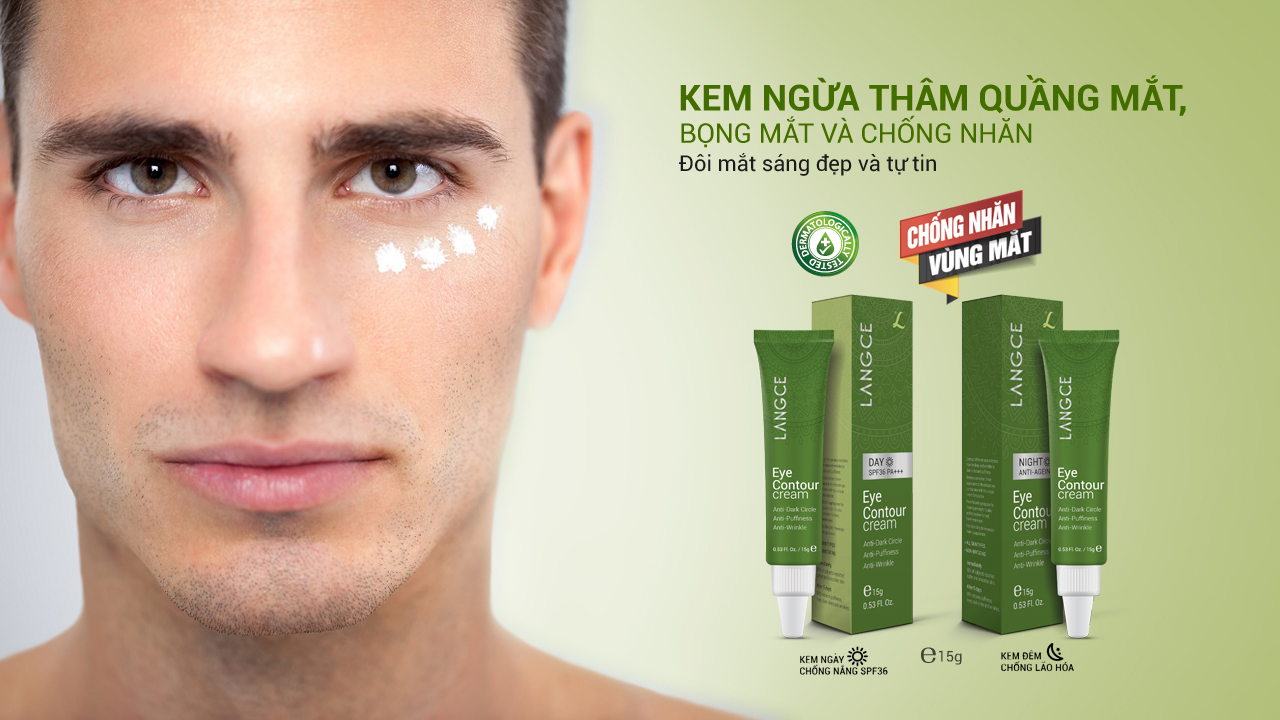 LANGCE KEM NGỪA THÂM QUẦNG MẮT VÀ BỌNG MẮT