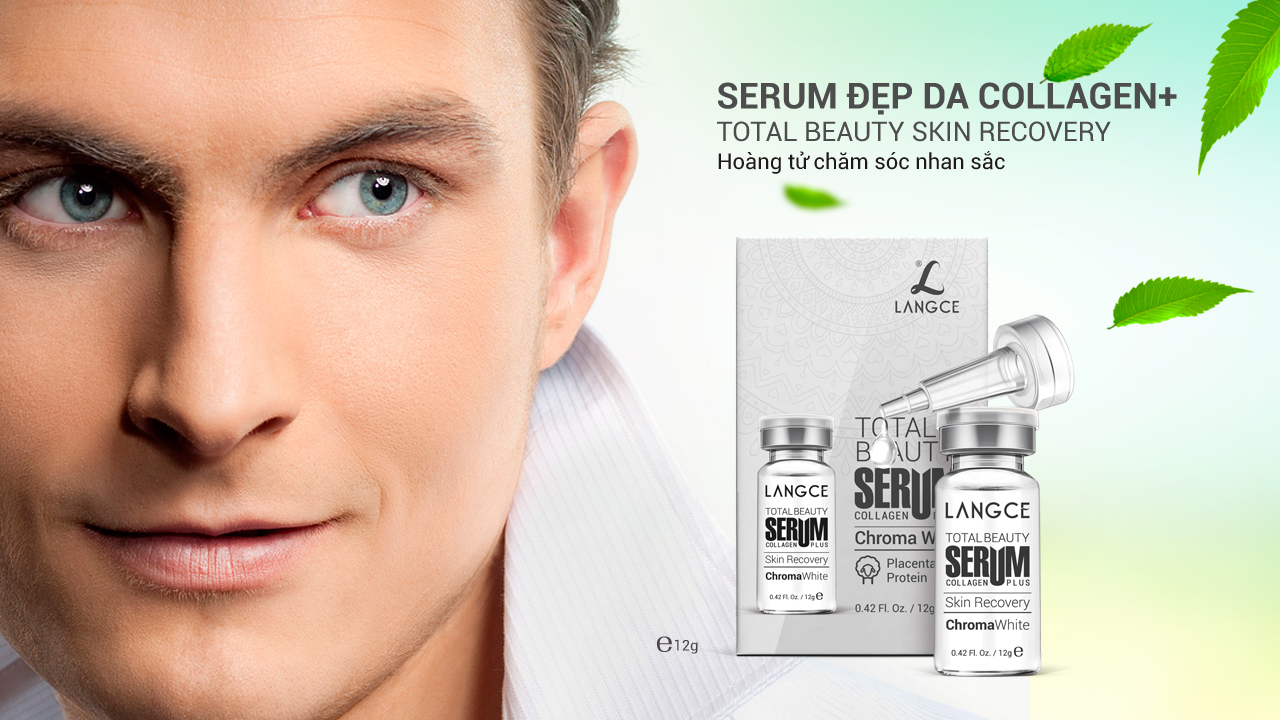 LANGCE SERUM (HUYẾT THANH) TRẮNG DA, CHỐNG LÃO HÓA COLLAGEN+ ĐẸP DA