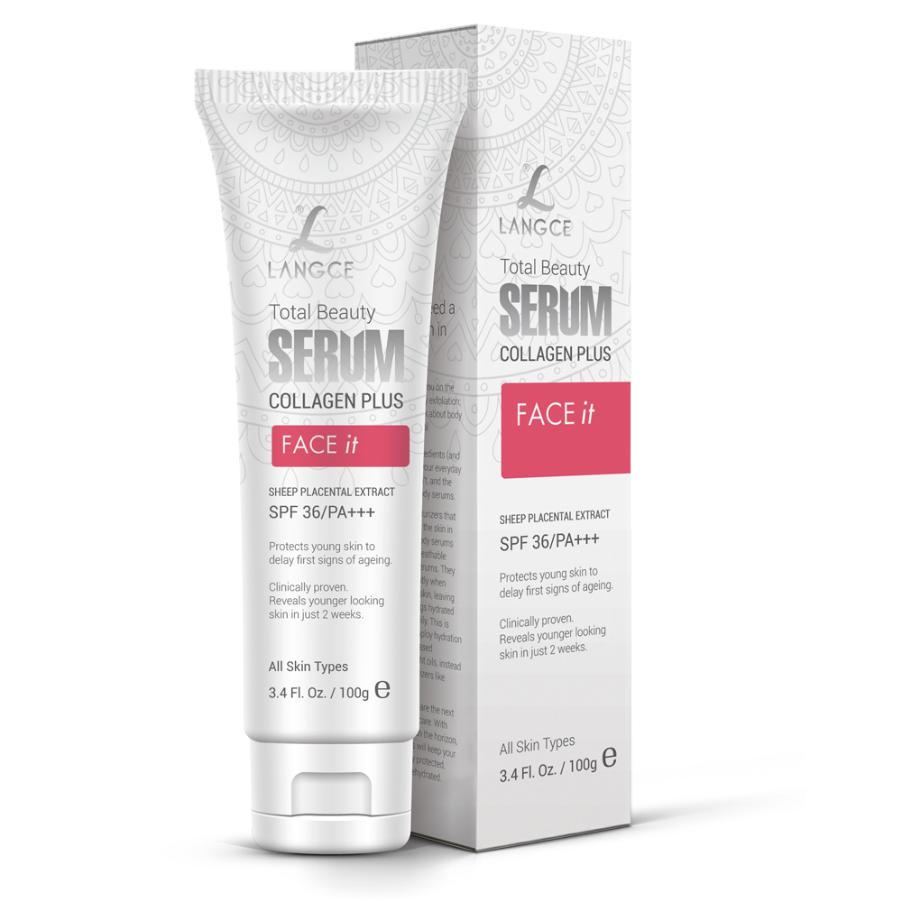 LANGCE Serum (Huyết thanh) đẹp da collagen+ FACEit - DA MẶT