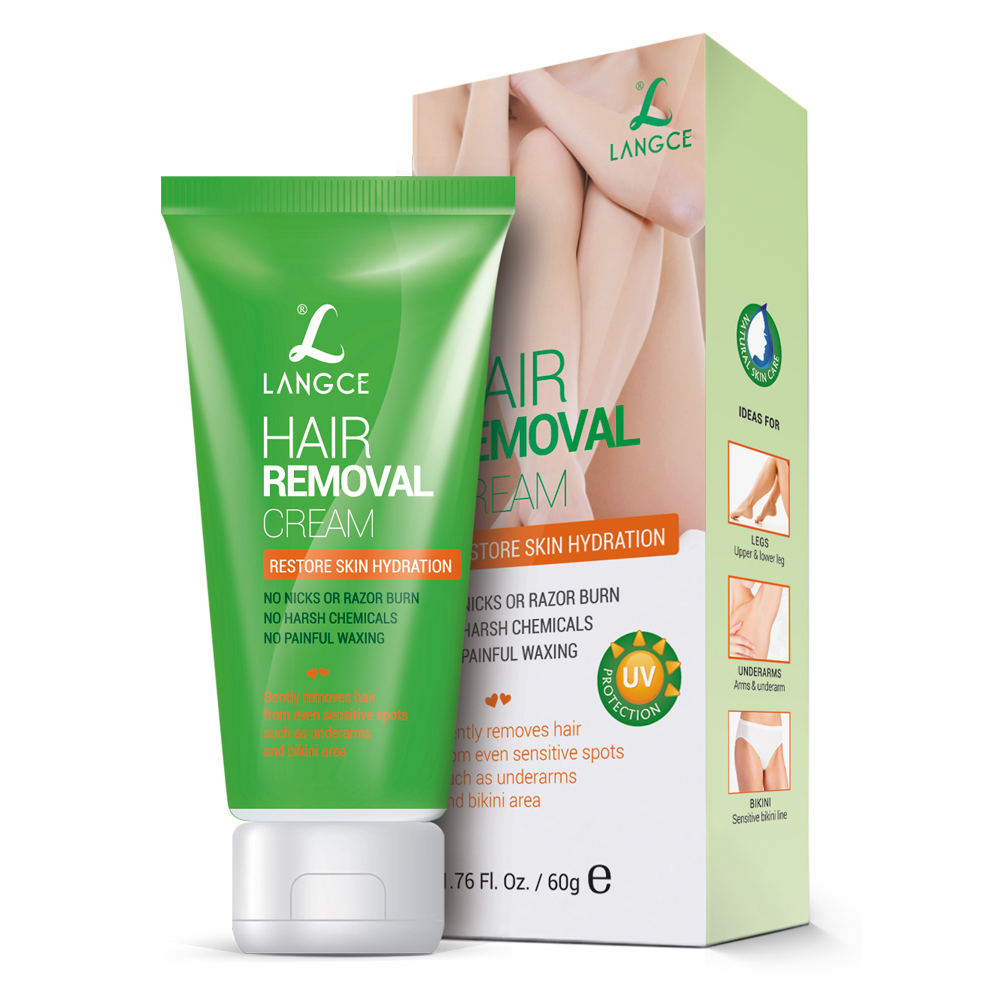 LANGCE Kem rụng lông trắng da giữ ẩm
