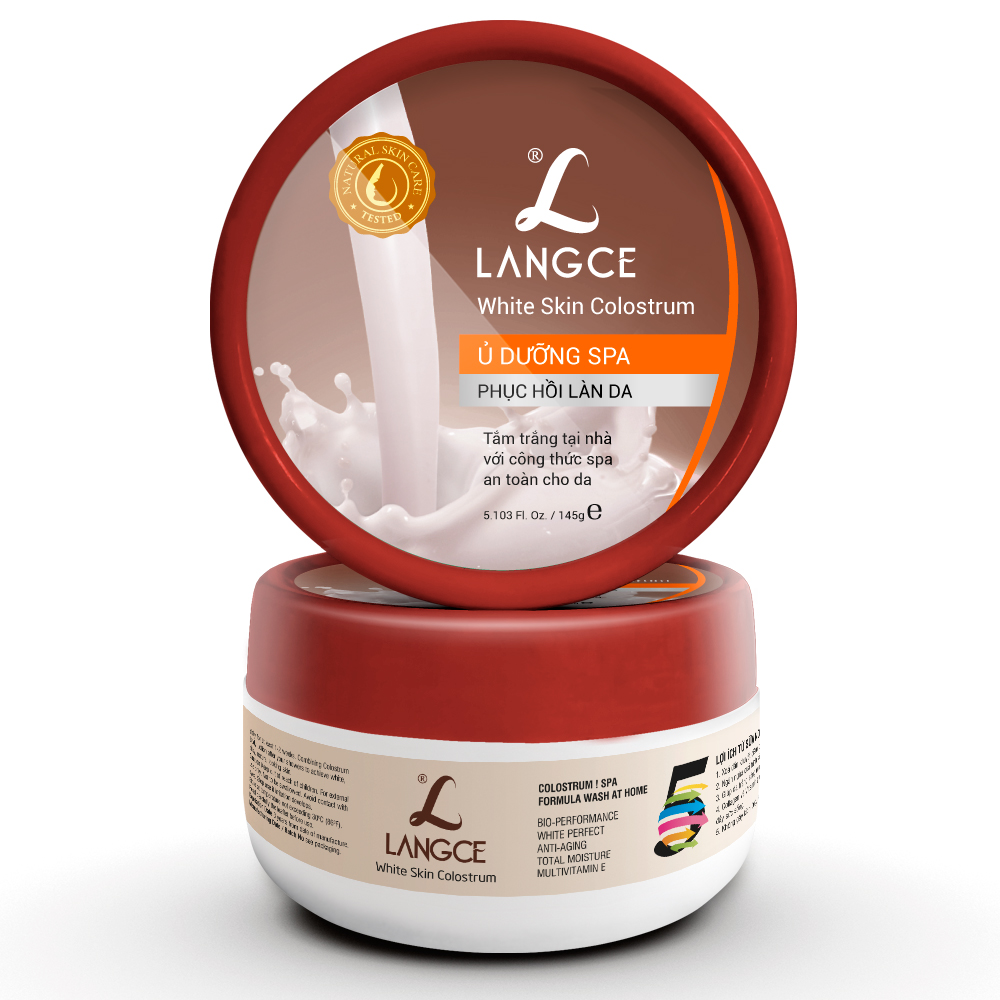 LANGCE Sữa non - Ủ dưỡng spa. An toàn cho da